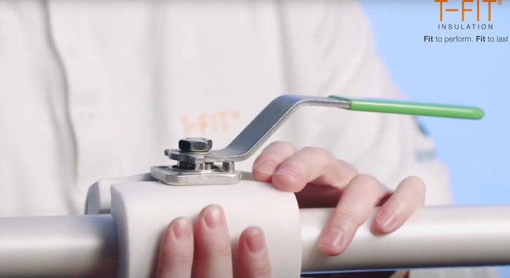 completing the insulation process