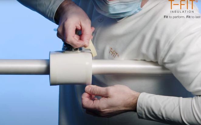 Applying sealant to joints of box